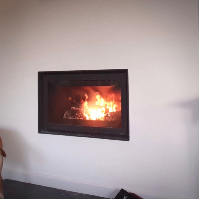 Barbas Inset stove install in Hunstanton